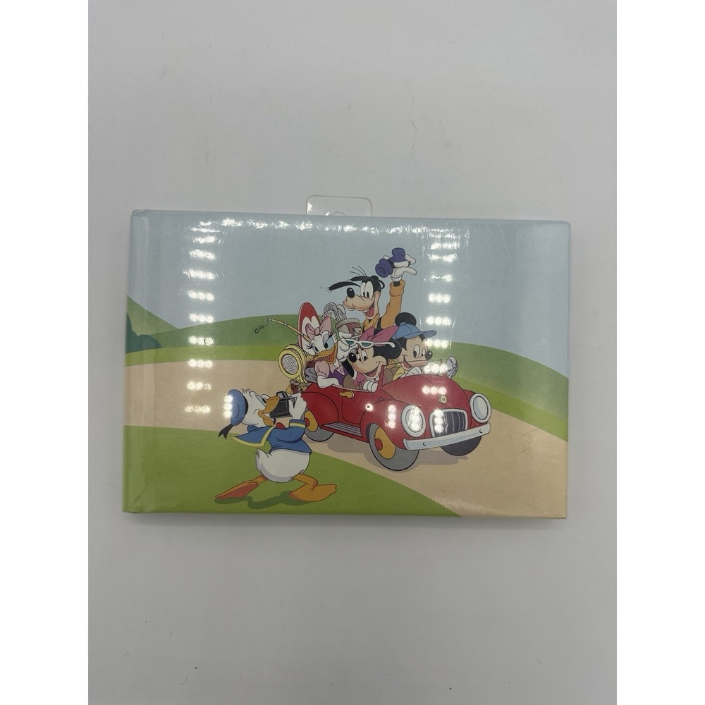Vintage 1989 Disney Mickey Mouse & Walt Disney Characters 4x6 Photo Album NEW